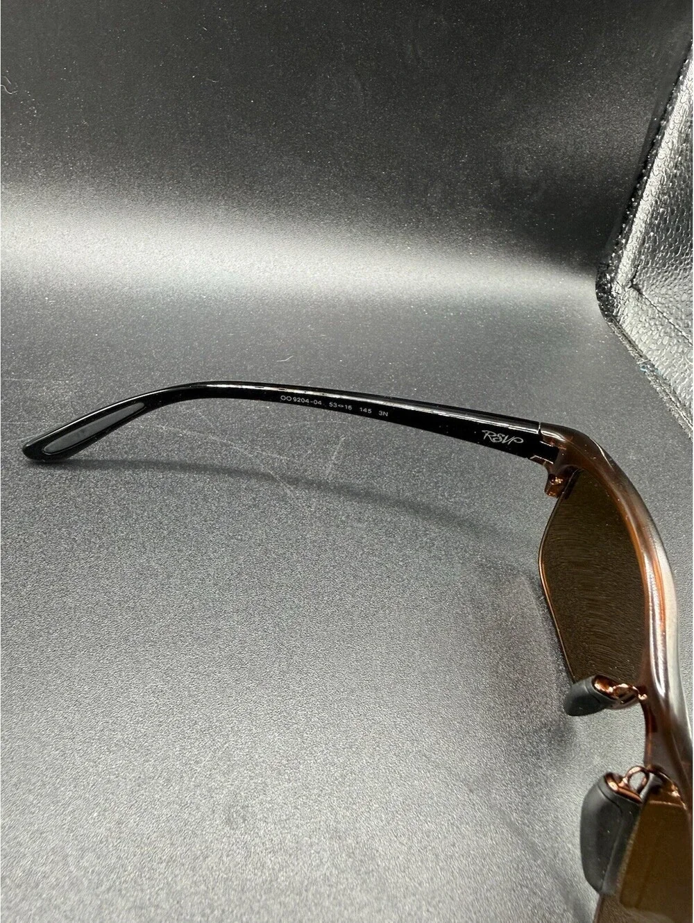 Oakley RSVP Tortoise Black/Gold Iridium Lenses OO9204-04